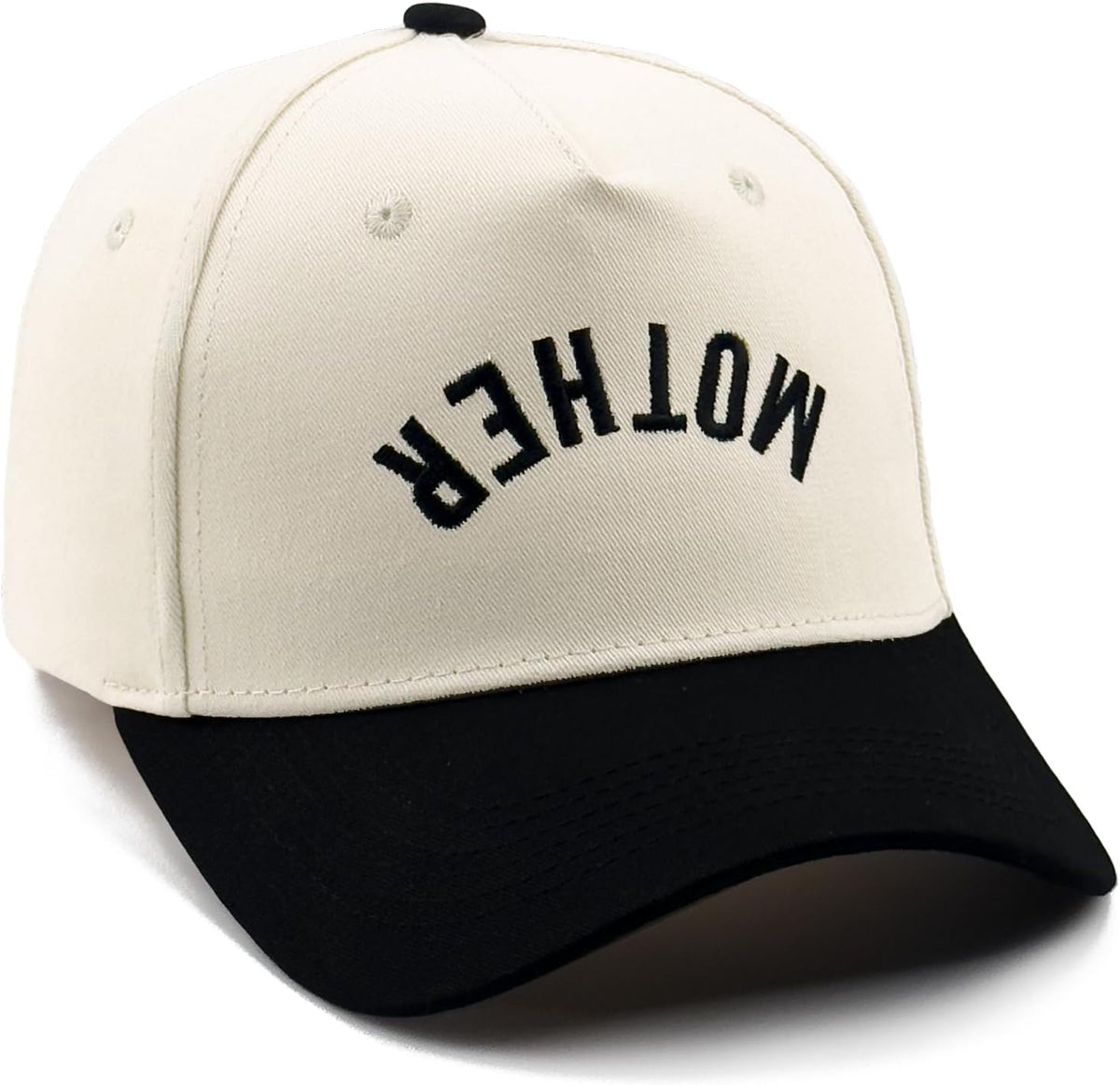 DYBICKT Gorra de béisbol bordada de dos tonos para niño, niña, papá...