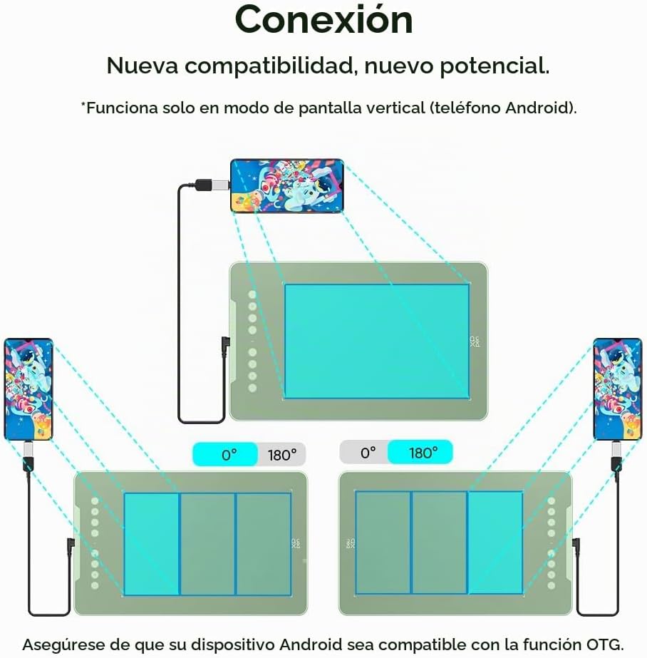 XPPen Deco 01 V3 - Tableta de dibujo de 10 x 6 pulgadas, lápiz ópti...
