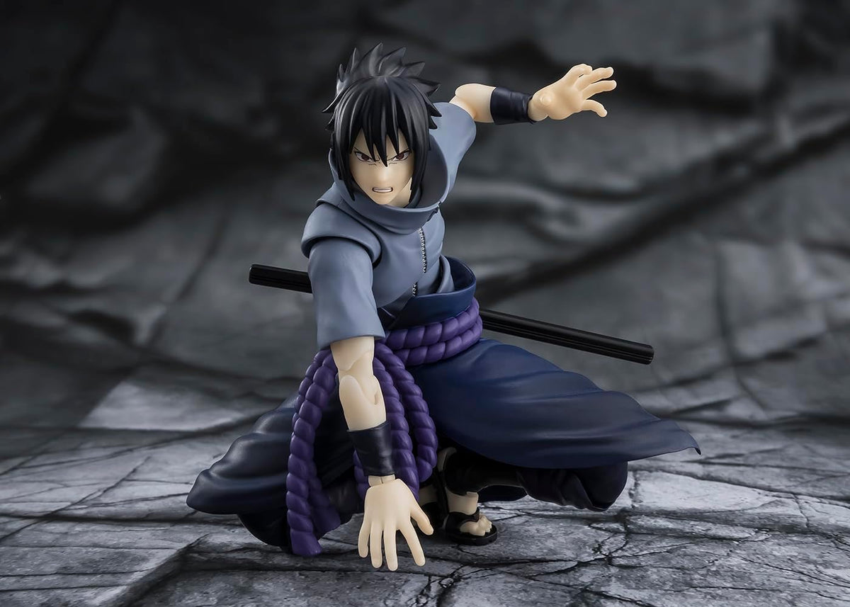 TAMASHII NATIONS - Naruto - Sasuke Uchiha -Solidary Shinobi- Figura...