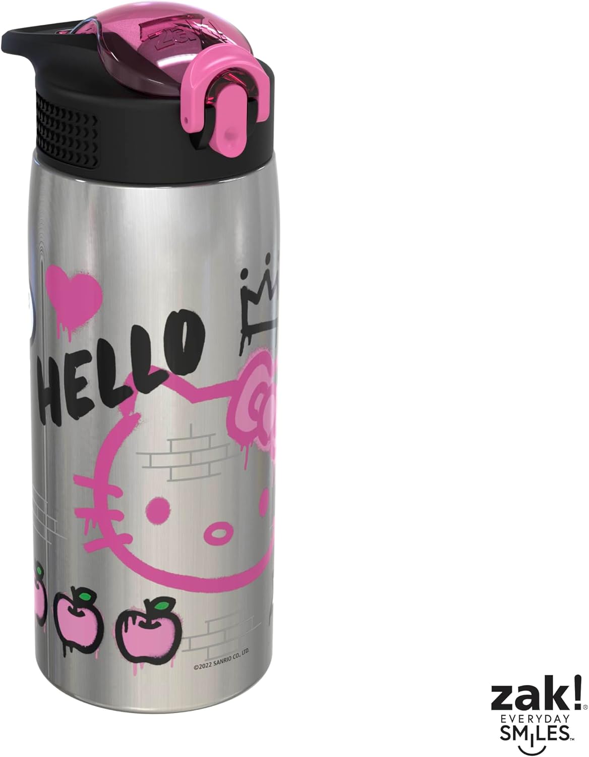 Zak Designs Sanrio Botella de agua para viajes y uso en casa, 19 oz...