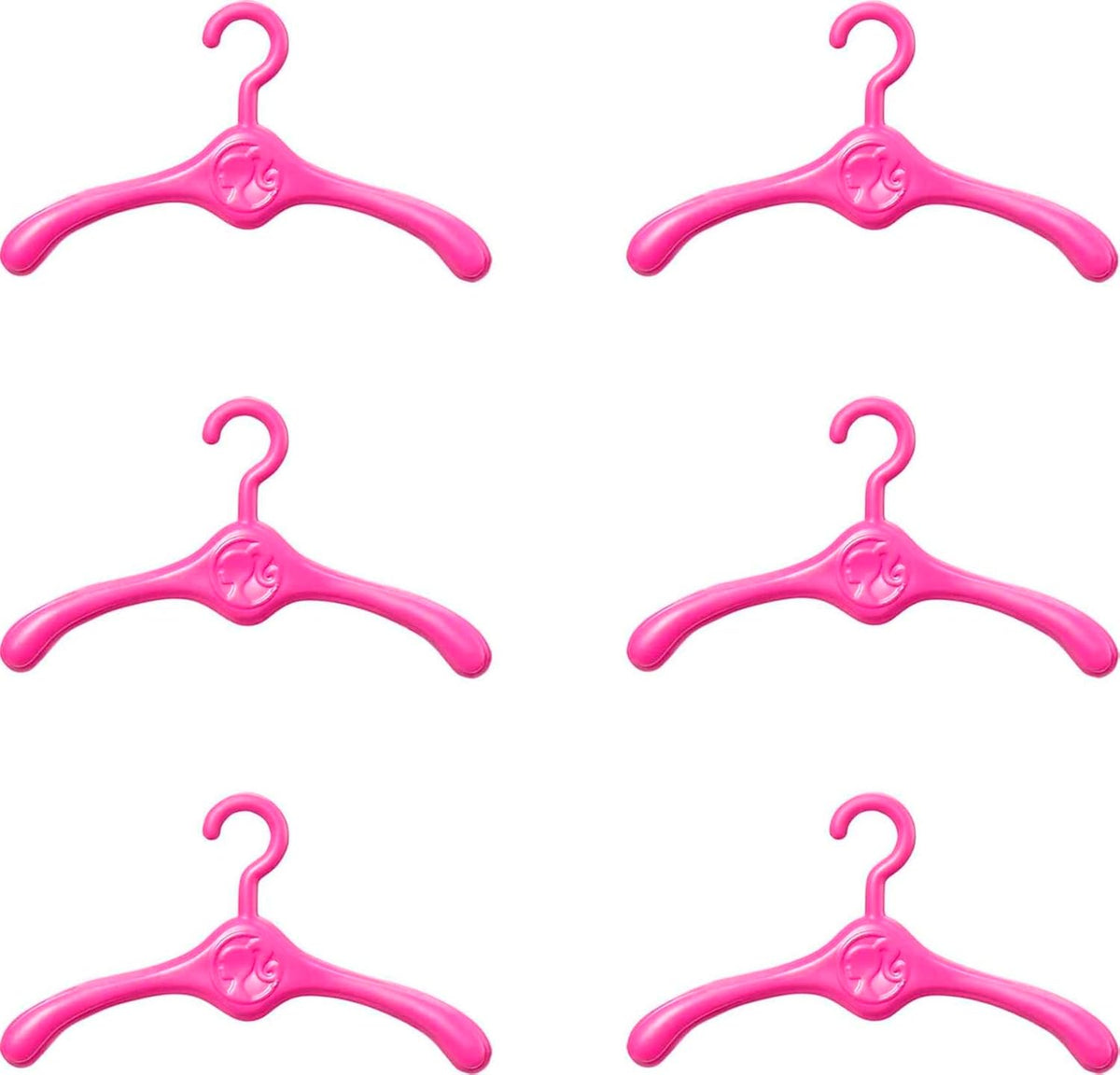 Armario para Barbie con 6 hangares, accesorios con puertas translúc...
