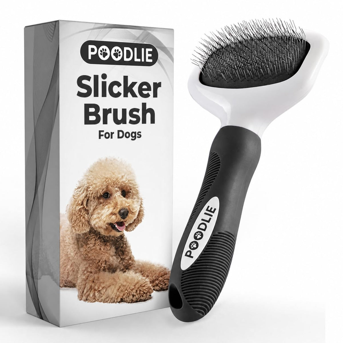 Poodle Pet Slicker Brush \u2013 Para perros, gatos y conejos \u2013...