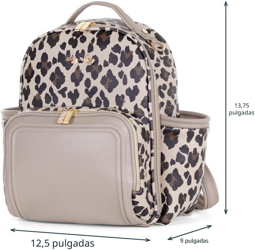 Itzy Ritzy Mini Mochila para Pañales \u2013 Mochila Mini Plus Elega...