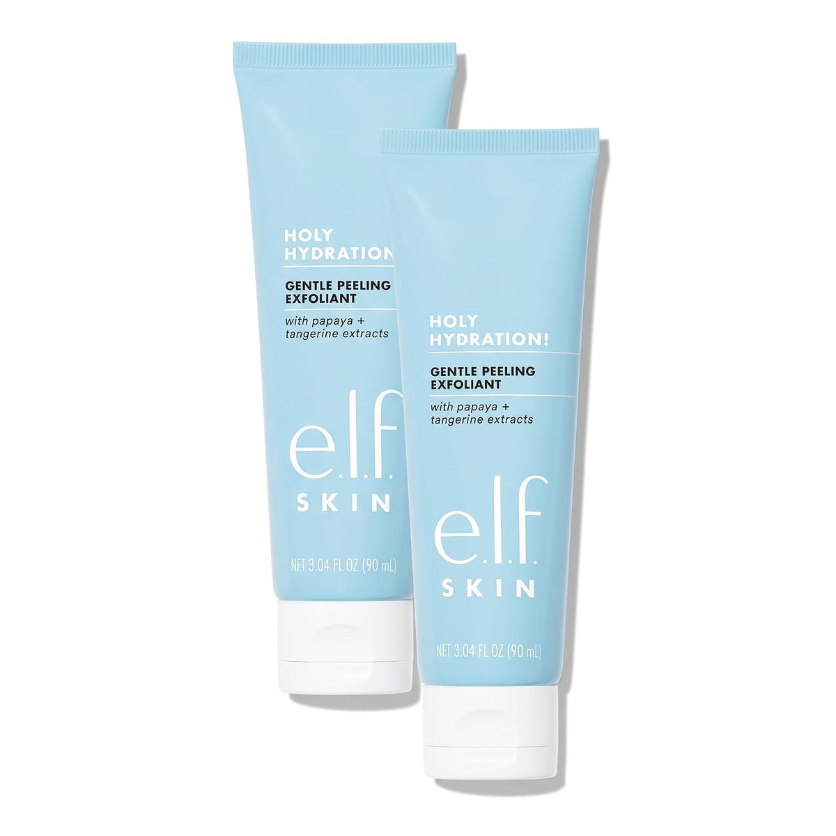e.l.f. Skin Holy Hydration! Exfoliante suave peeling, limpiador, ef...
