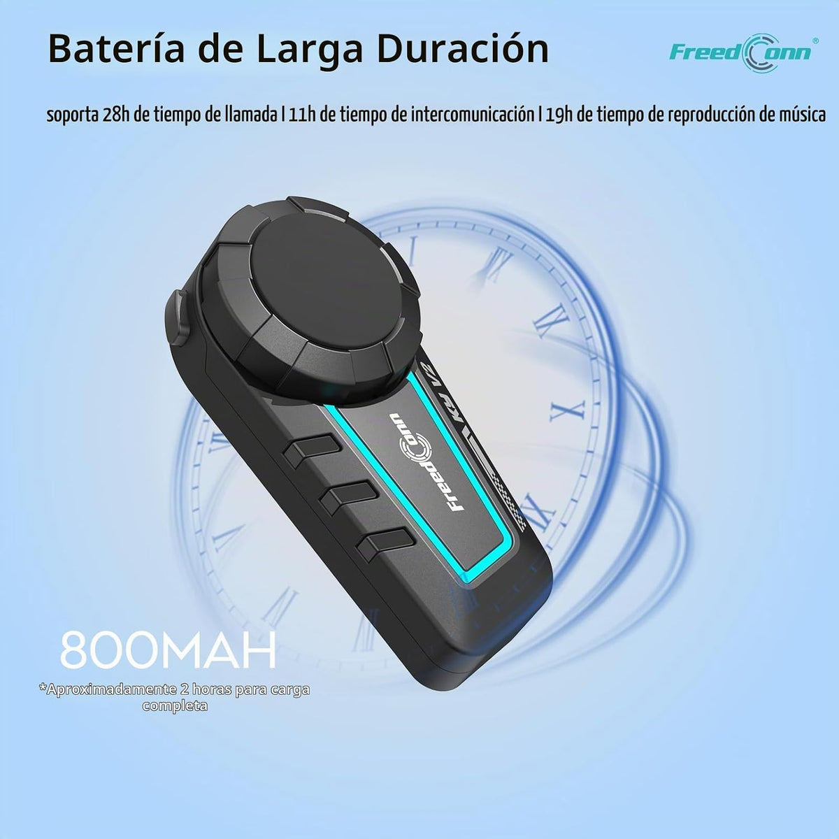 FreedConn KY V2 Auriculares Bluetooth 6.0 para motocicleta | Música...