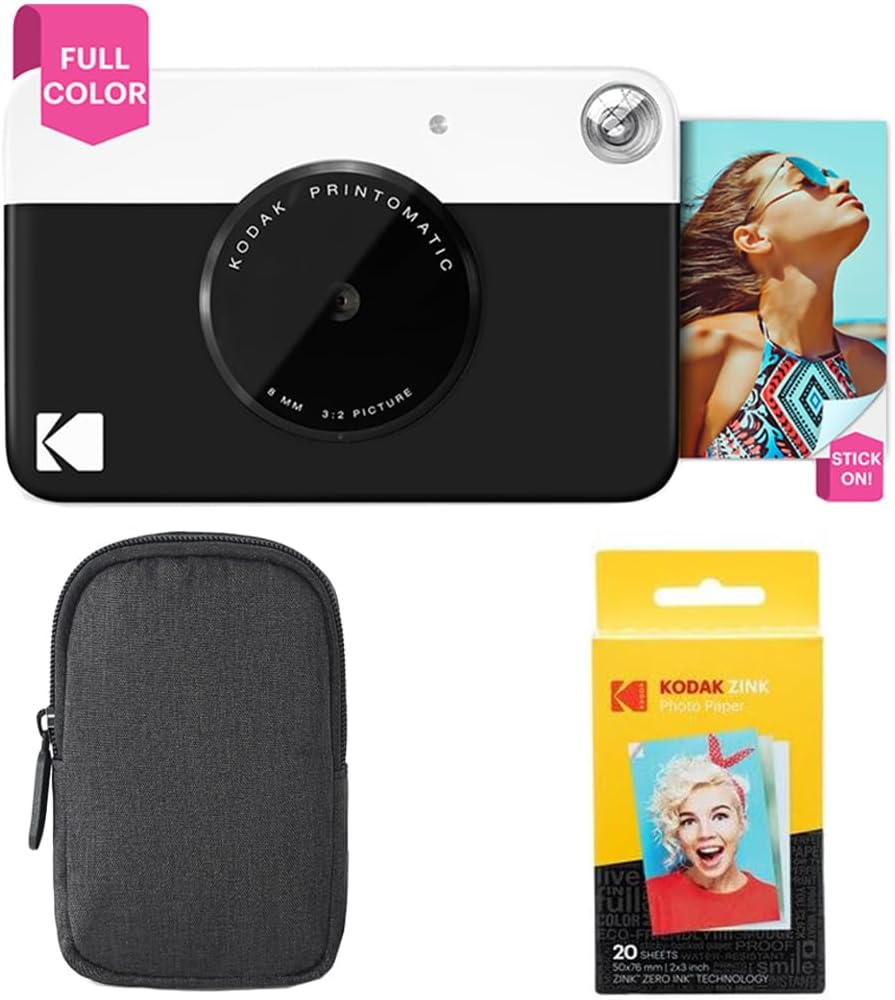 Kodak Printomatic - Paquete de inicio de cámara de impresión instan...