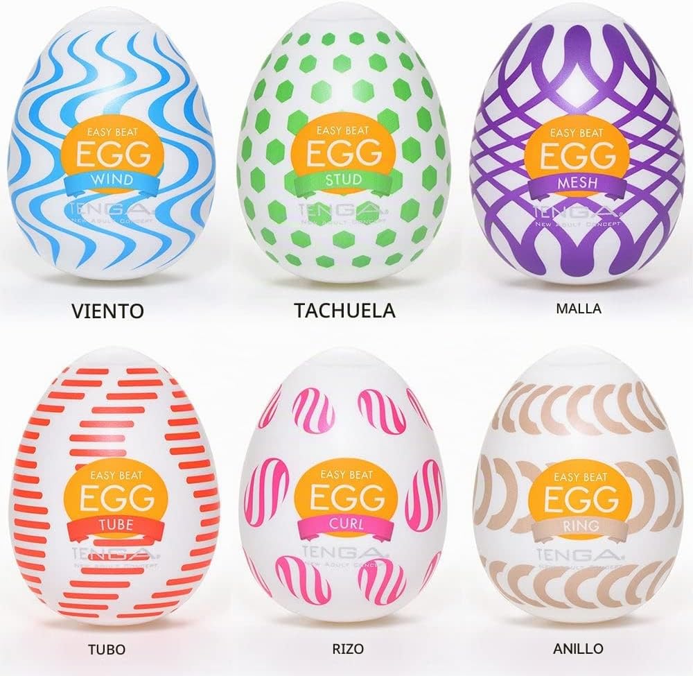 TENGA EGG-VP004 (6) Easy Beat Wonder Egg - Masturbador masculino po...
