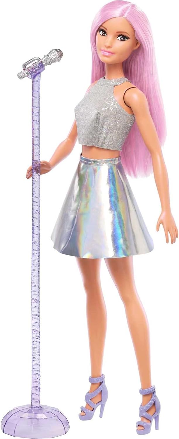 Barbie Careers Muñeca de Moda y Accesorio, Estrella Pop con Cabello...
