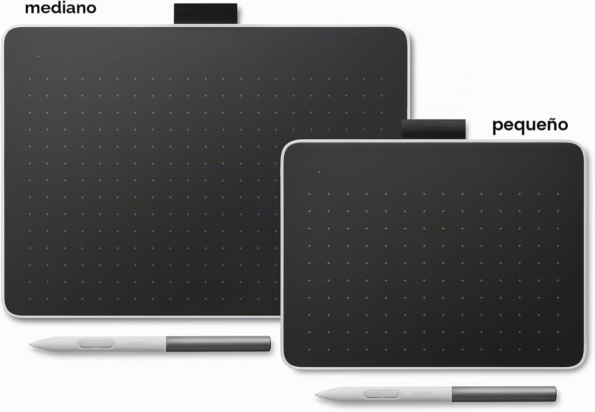 Wacom One, pequeña tableta gráfica de dibujo Bluetooth con lápiz y...