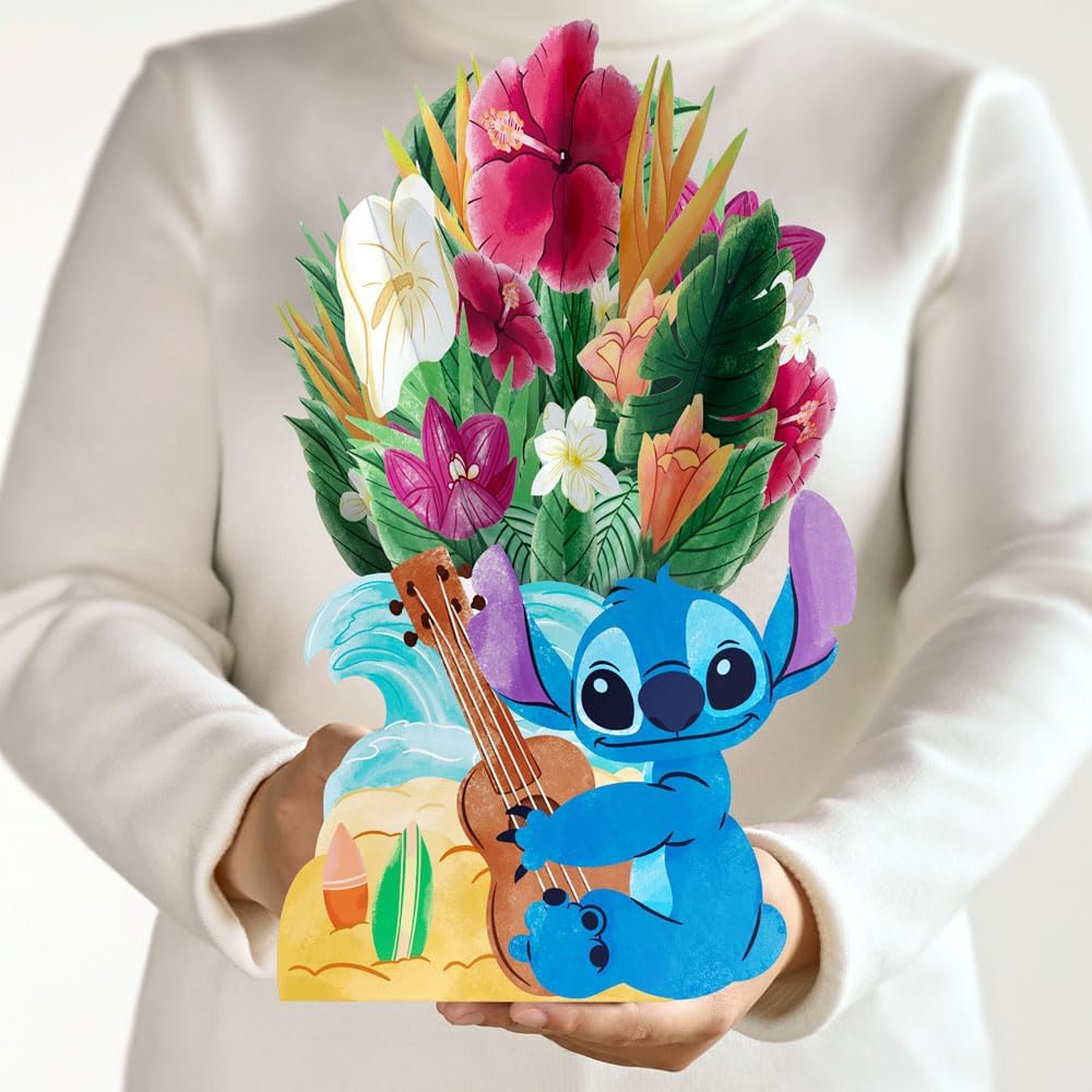 Lovepop - Ramo de flores de papel desplegable Disney para todos los...