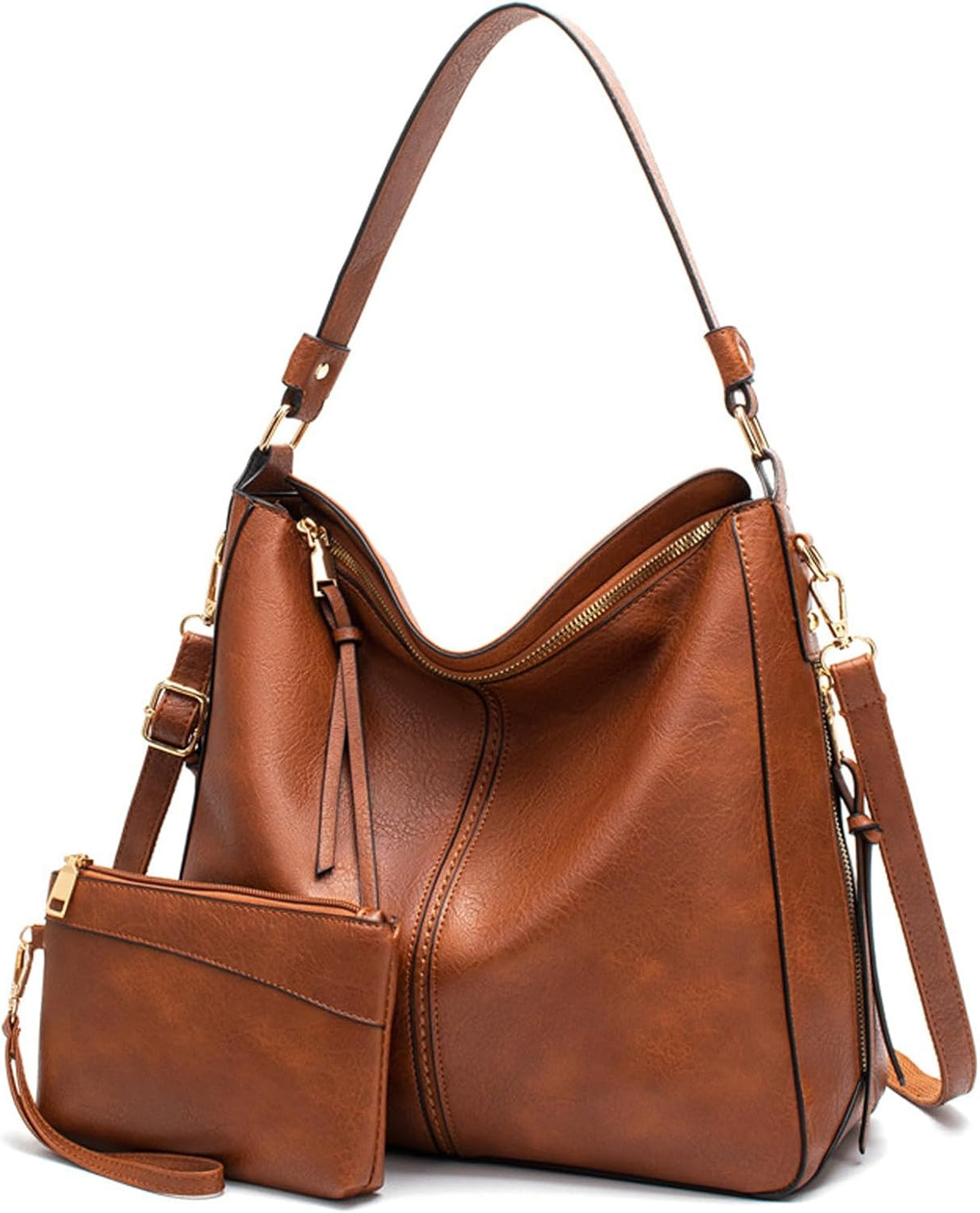 Auralith Purses for Women, 3-in-1 Hobo Crossbody Shoulder Handbags...