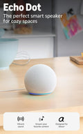 Amazon Echo Dot (modelo más nuevo): altavoz con sonido vibrante, di...