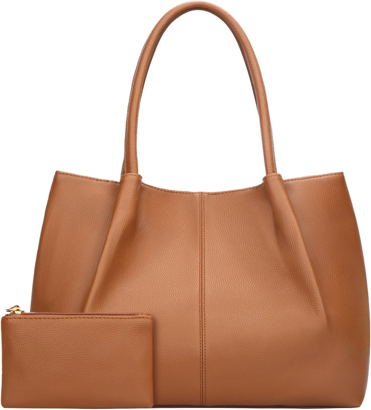 KKXIU Bolso de mano para mujer, bolso de hombro de cuero vegano, bo...