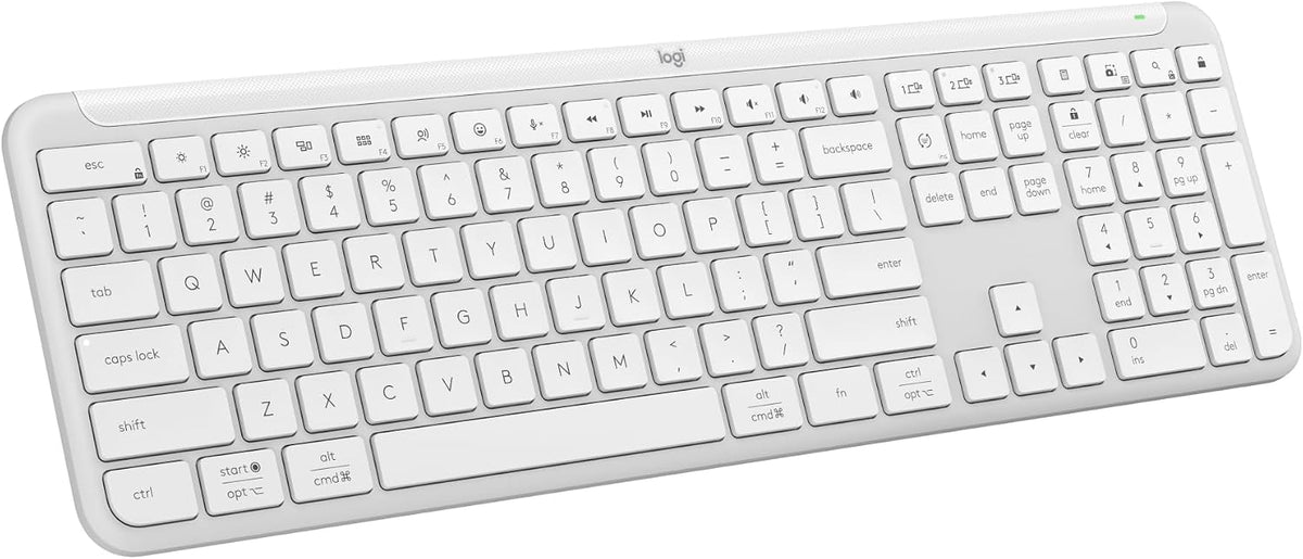 Logitech Teclado inalámbrico Signature Slim K950 con escritura sile...