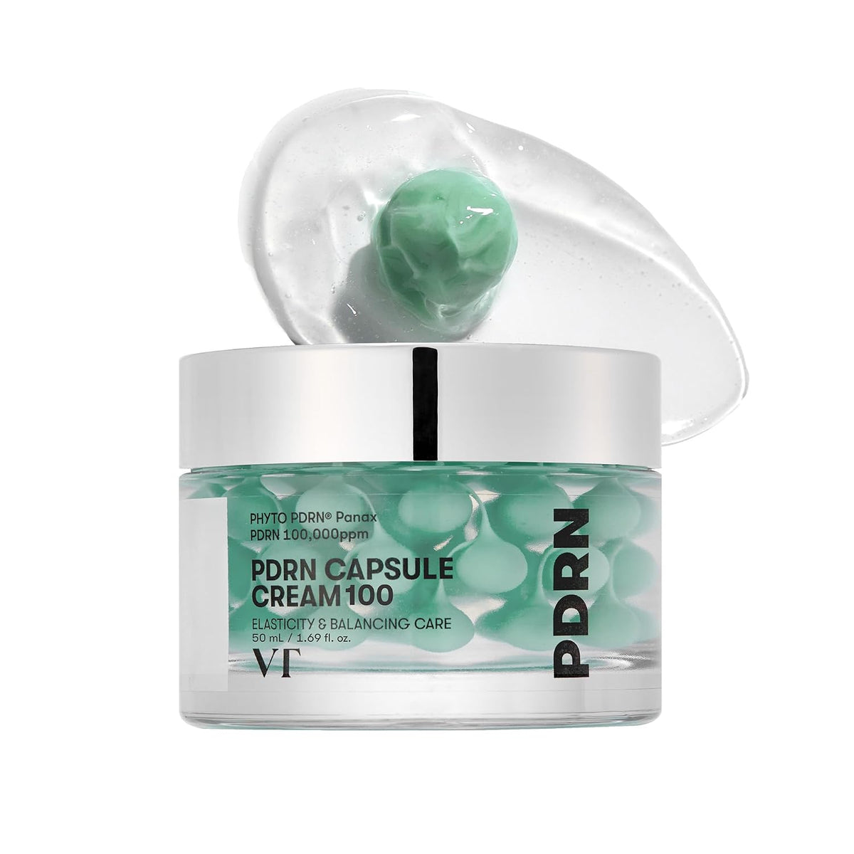 VT COSMETICS PDRN Crema Cápsula 100, 1.69 fl. onz.  | Hidratante fa...
