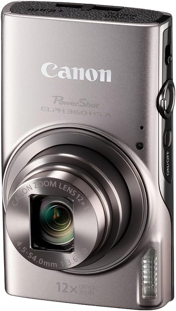 Canon PowerShot ELPH 360 HS A Plata