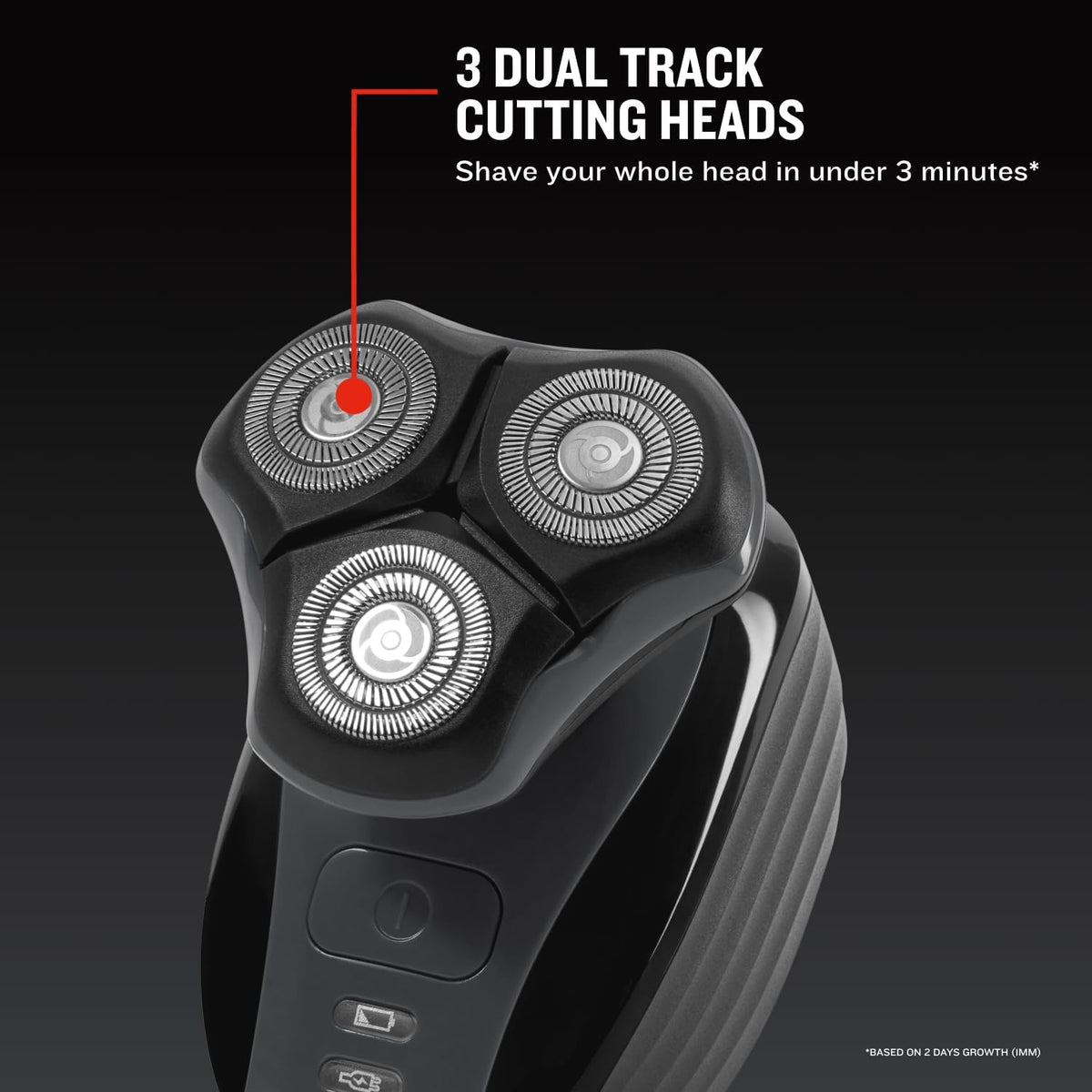 Remington Balder - Afeitadora de 3 cabezas para hombres, sistema ro...
