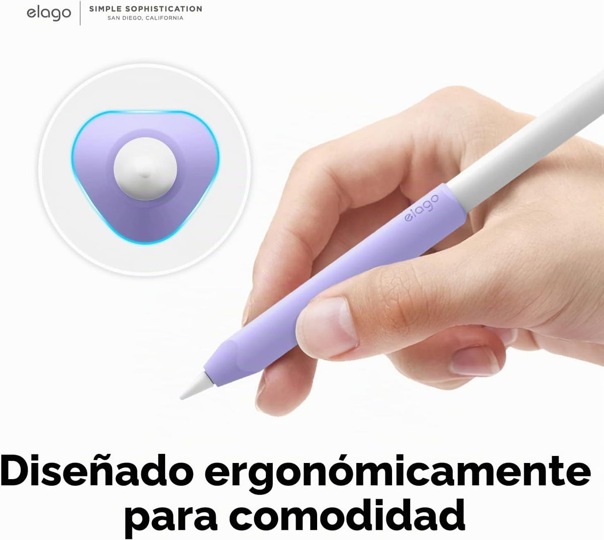 elago Agarre para Apple Pencil Pro, 1ª generación, 2ª generación y...