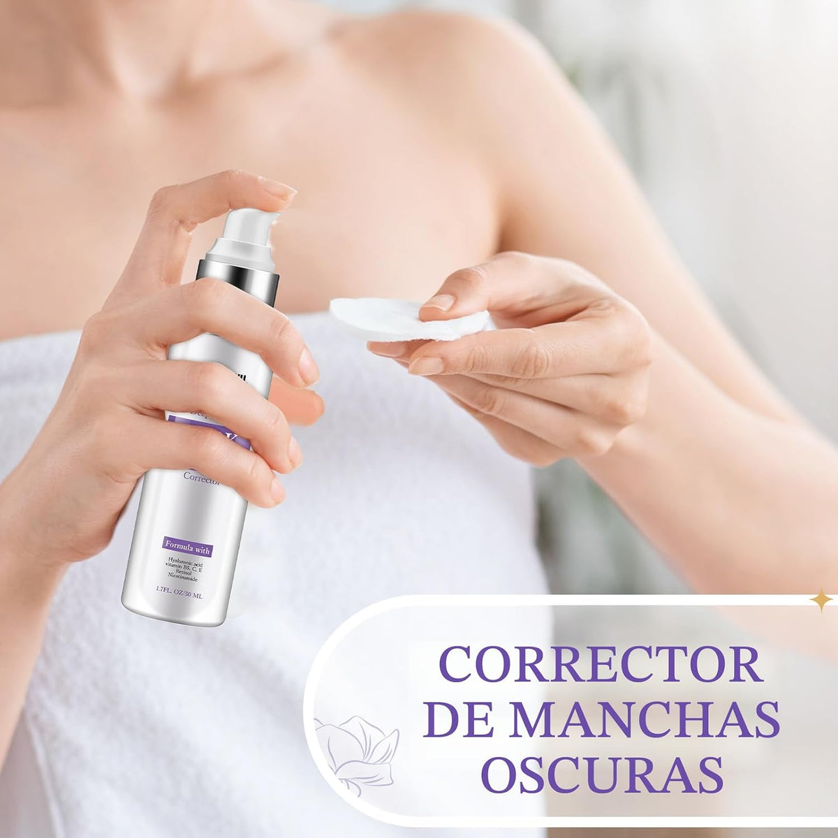 HANYWIL Eliminador de manchas oscuras para suero facial y corporal,...
