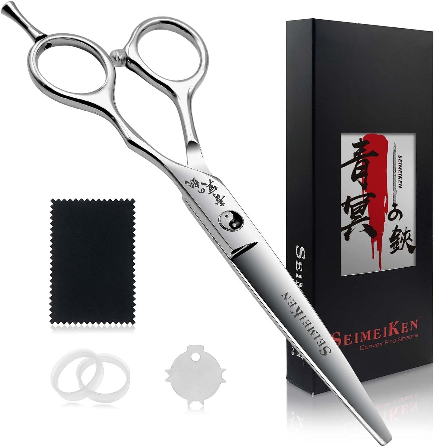 SEIMEIKEN Tijeras profesionales para el cabello, tijeras de pelo ja...