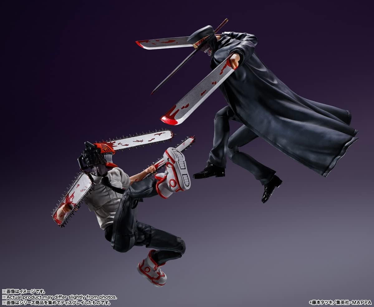 NACIONES TAMASHII - Hombre motosierra - Espada samurái S.H.Figuarts...