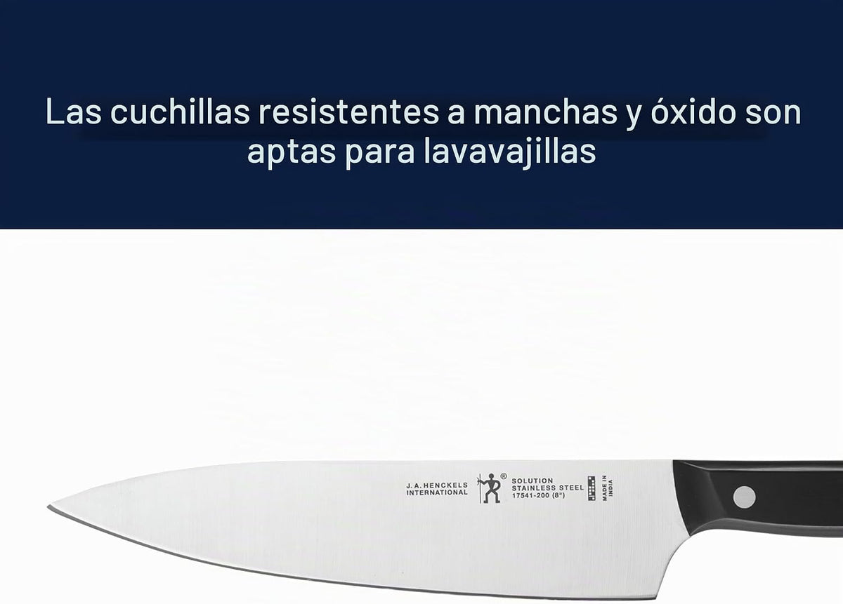 HENCKELS Solution - Juego de cuchillos para principiantes (3 piezas...