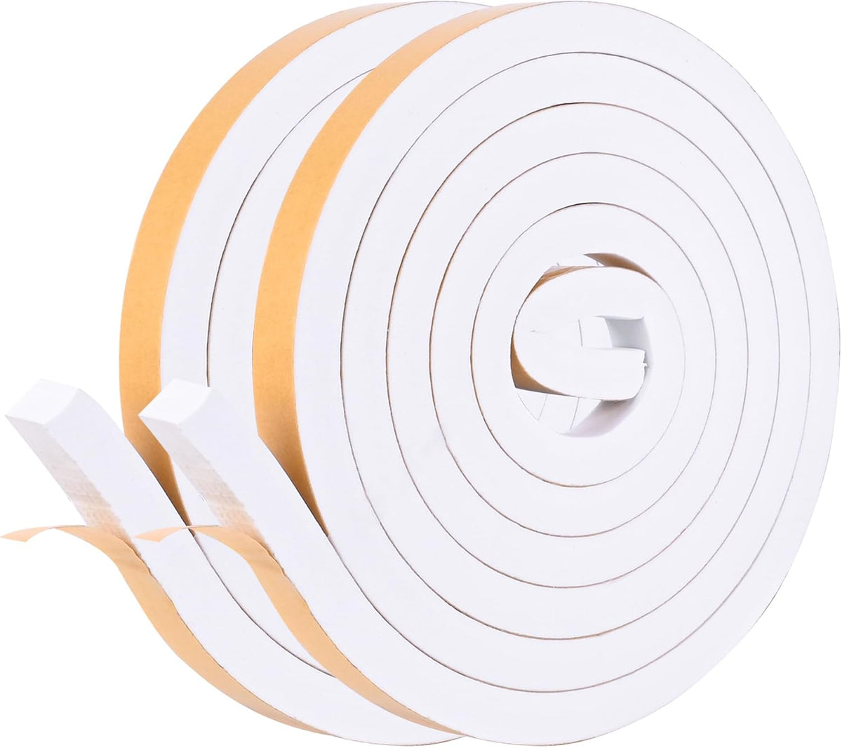 Kikerike Cinta de espuma autoadhesiva de 1 pulgada x 1 pulgada x 13...