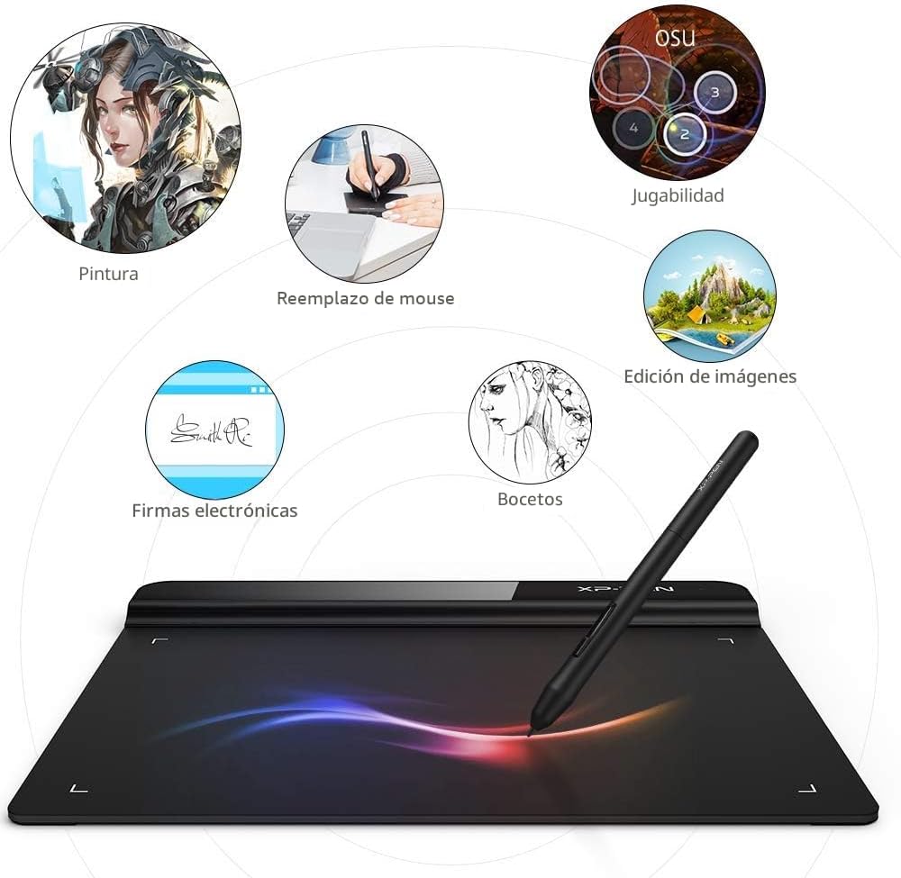 Tableta de Dibujo XPPen StarG640 Tableta Gráfica Digital de 6x4 Pul...