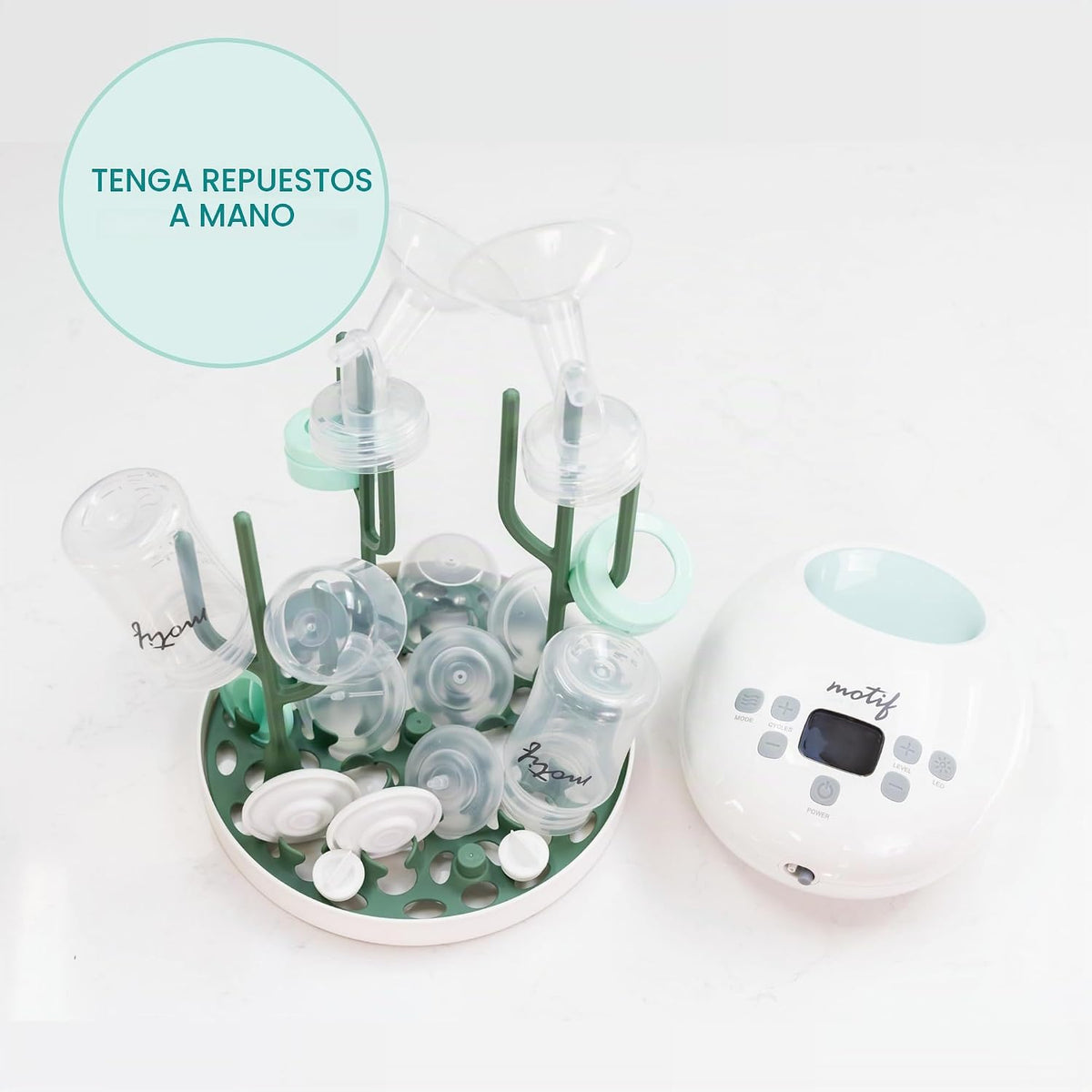 Motif Medical Kit de bombeo doble Luna, 0.827 in | Piezas originale...