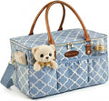 DOKUS &amp; CO Luxe - Bolso para pañales extragrande plegable para...