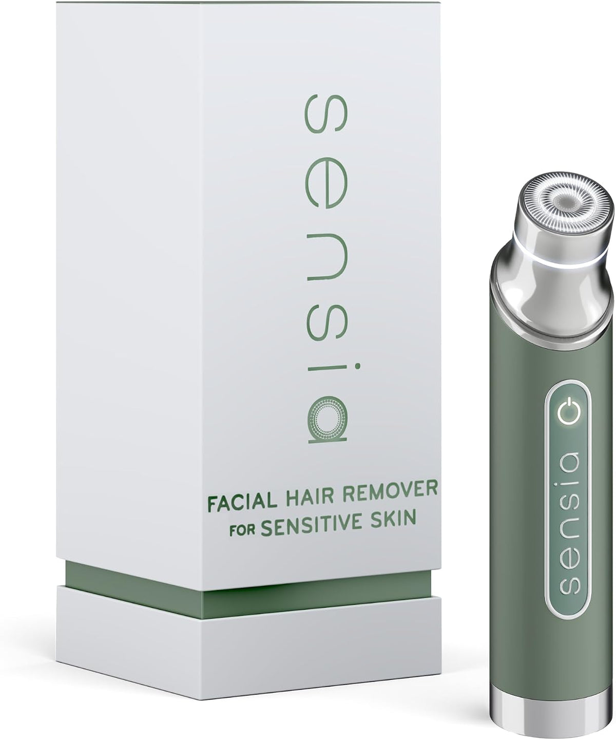 Sensia Removedor de vello facial para mujeres, aprobado por dermató...