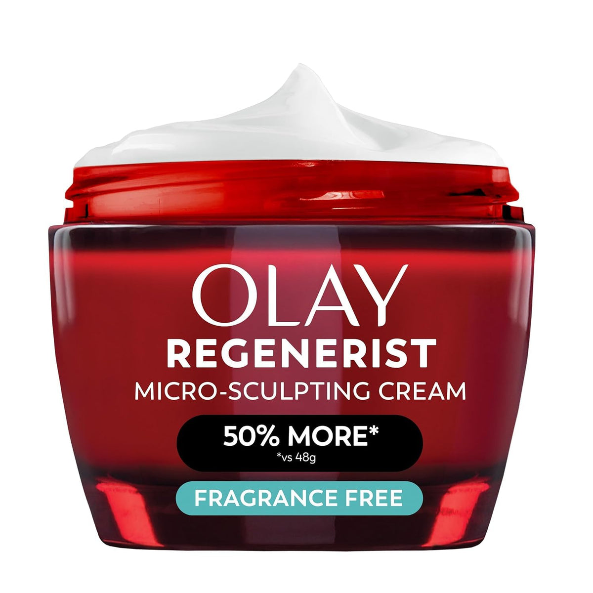 Olay Crema hidratante facial Regenerist para mujer, sin fragancia,...