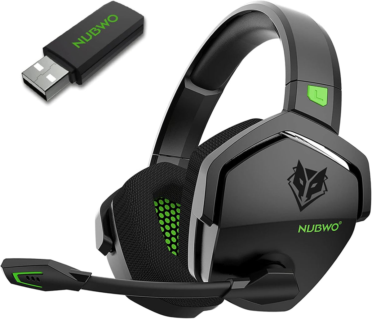 NUBWO G06 Auriculares inalámbricos duales para juegos con micrófono...