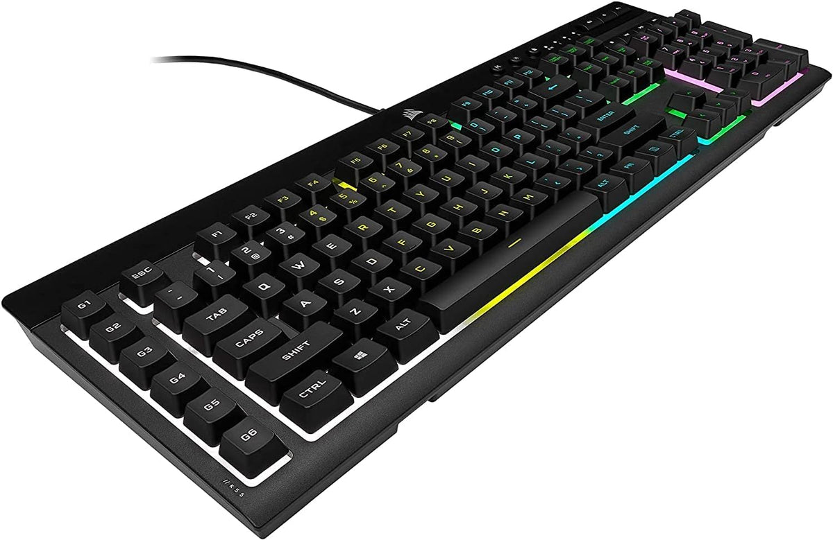 Corsair K55 RGB PRO Teclado de membrana para juegos con cable \u201...