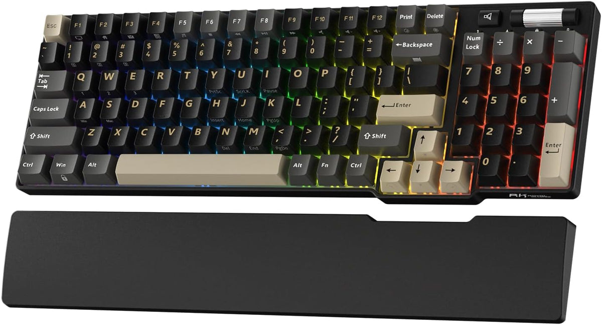 RK ROYAL KLUDGE RK96 RGB Edición Limitada, teclado mecánico inalámb...