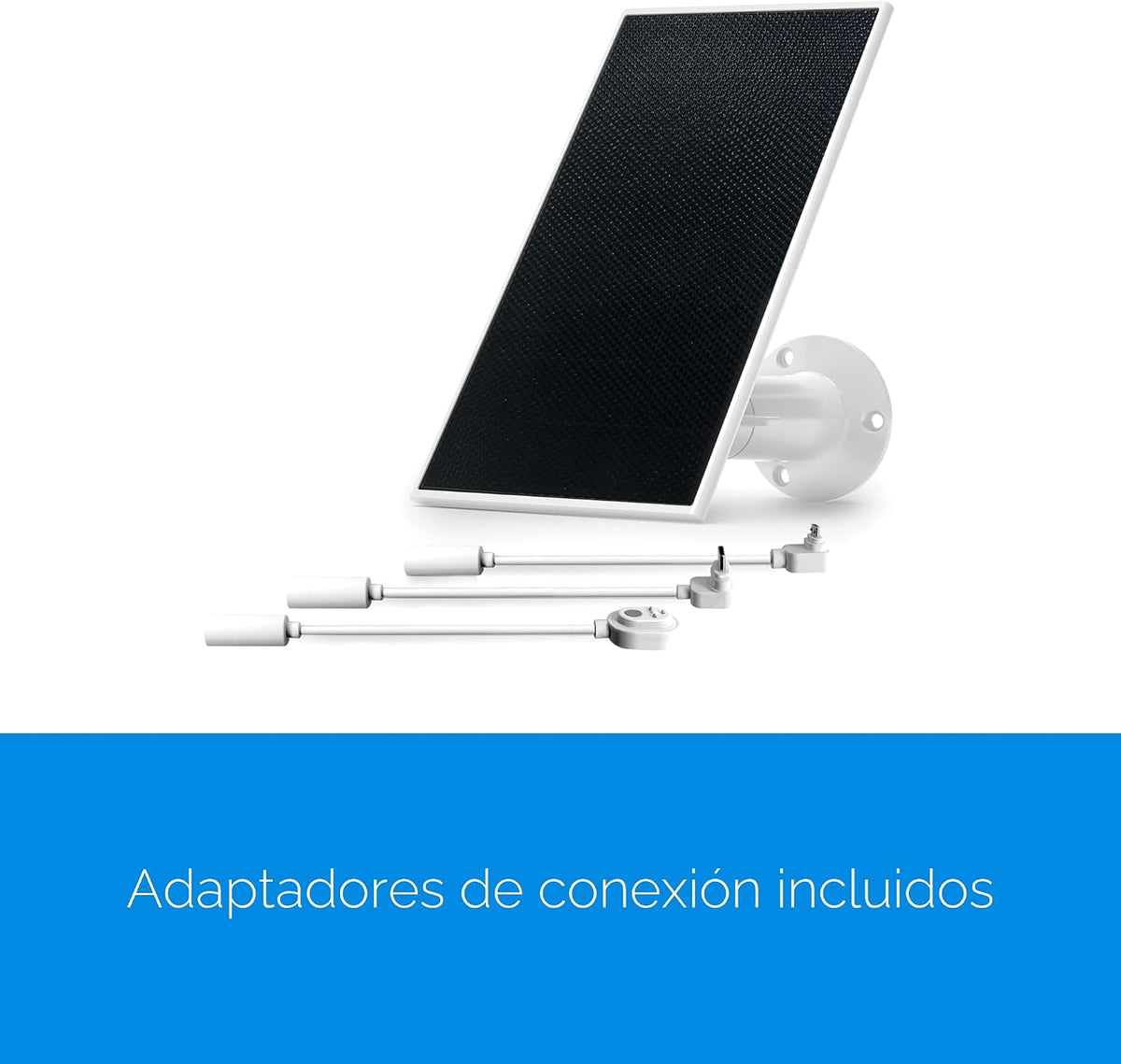 Cargador de panel solar Arlo (blanco), accesorio certificado Arlo,...