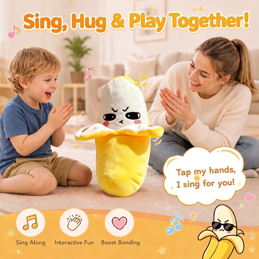 EASYFORALL Juguetes sensoriales musicales Juguete de peluche musica...