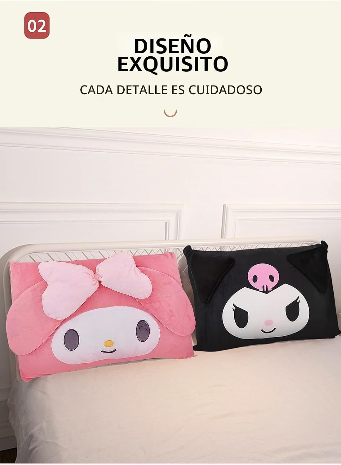 Shuyun Funda de Almohada de Dibujos Animados Bonita de Anime de Dob...