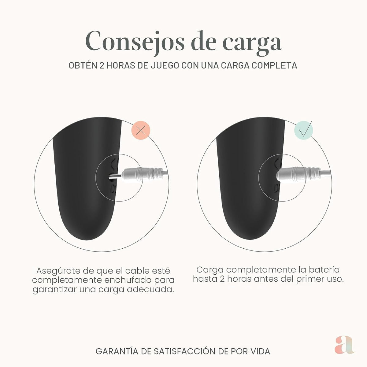 Ava PLIÉ Mini juguete sexual impermeable, varita vibradora | Duraci...
