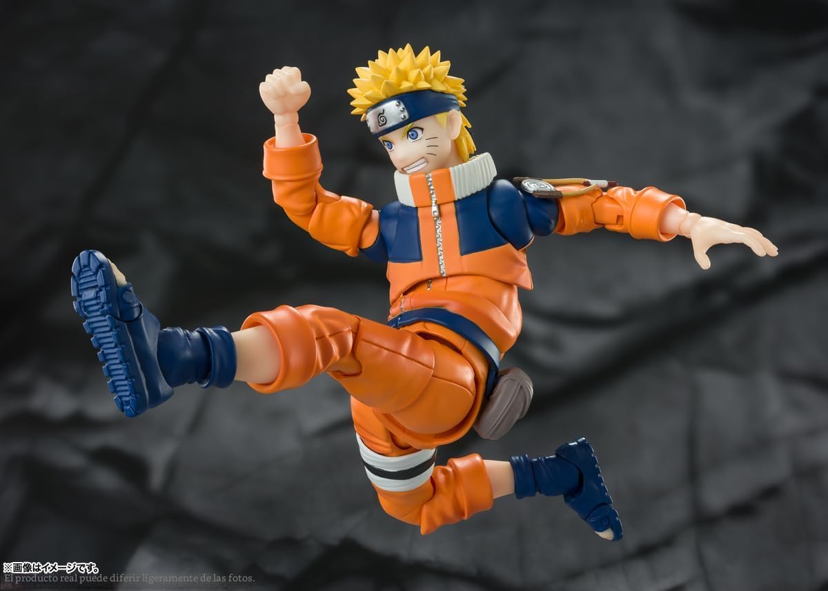 TAMASHII NATIONS - Naruto - Naruto Uzumaki -El Ninja No. 1 Más Impr...
