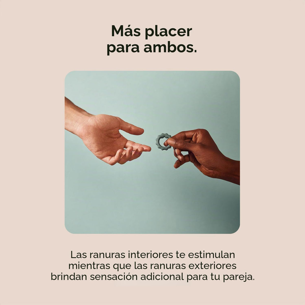 Anillos para pene HIMS &amp; HERS - Juego de anillos de pene de sil...