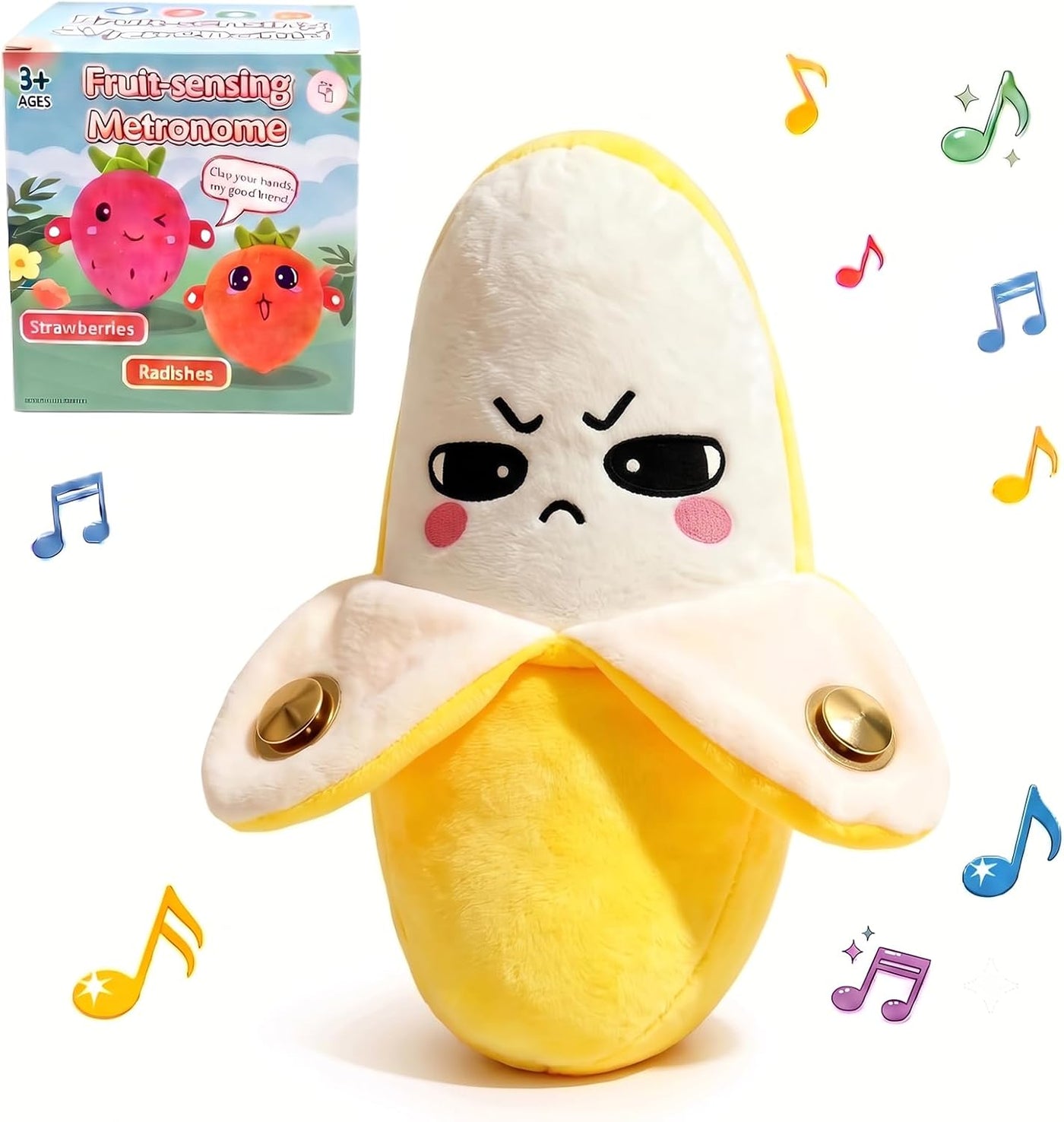 EASYFORALL Juguetes sensoriales musicales Juguete de peluche musica...