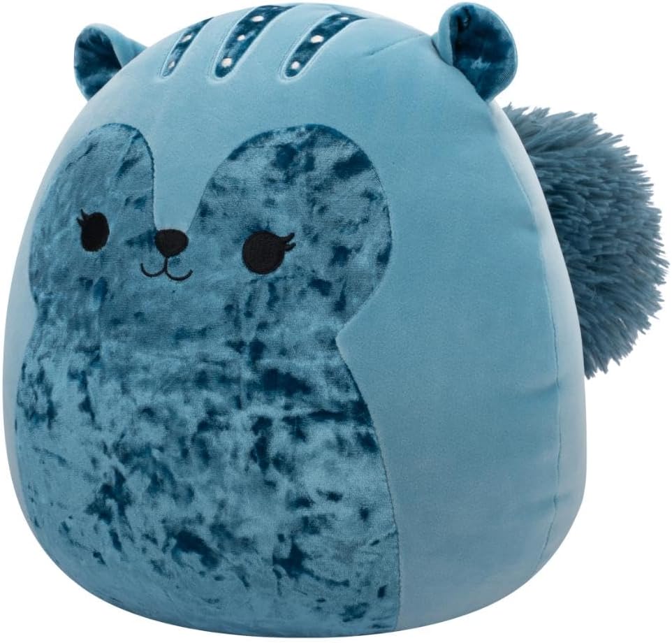 Squishmallows Original Brunhilda La Ardilla Azul Tonal de 14 Pulgad...