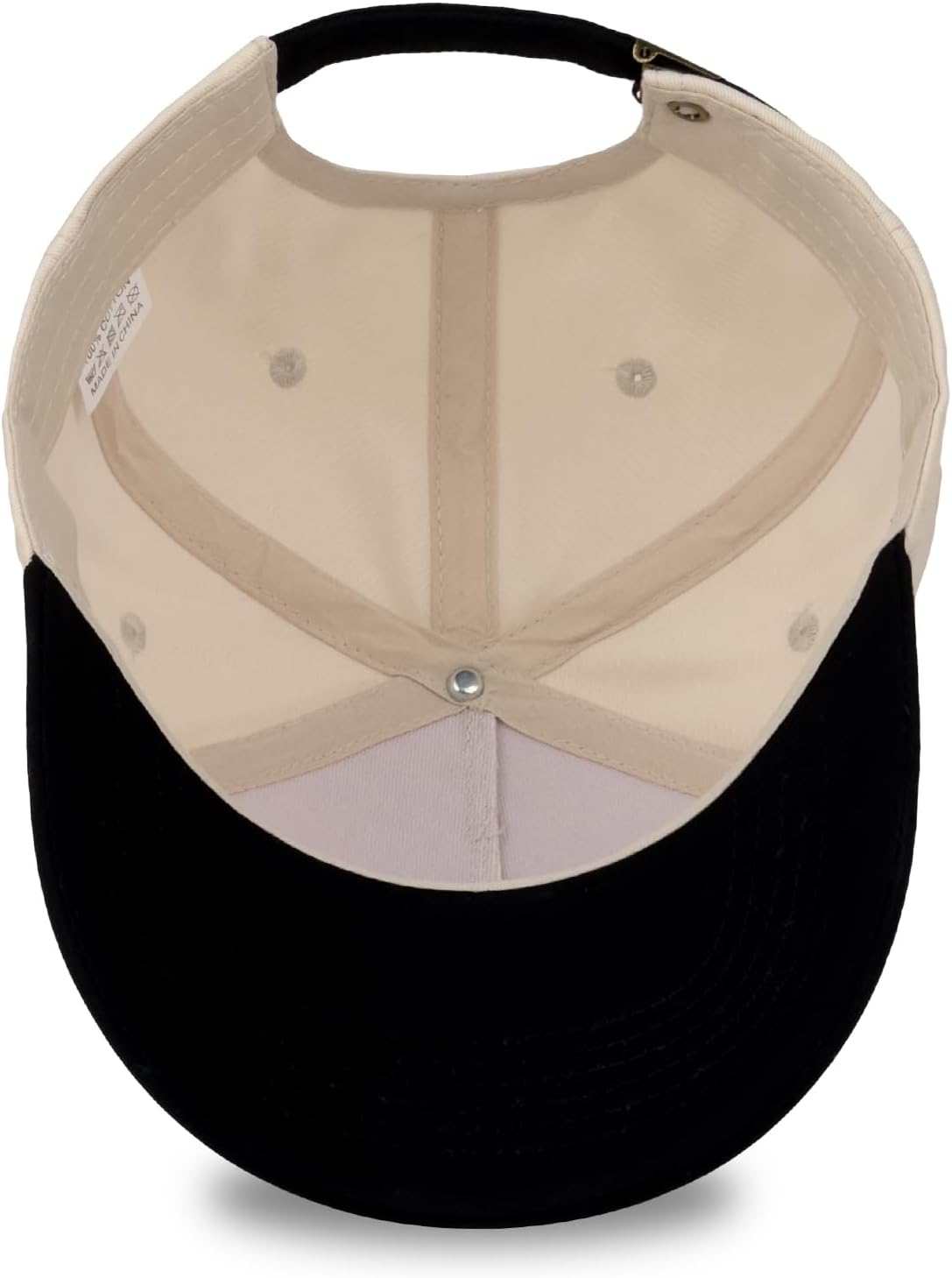 DYBICKT Gorra de béisbol bordada de dos tonos para niño, niña, papá...