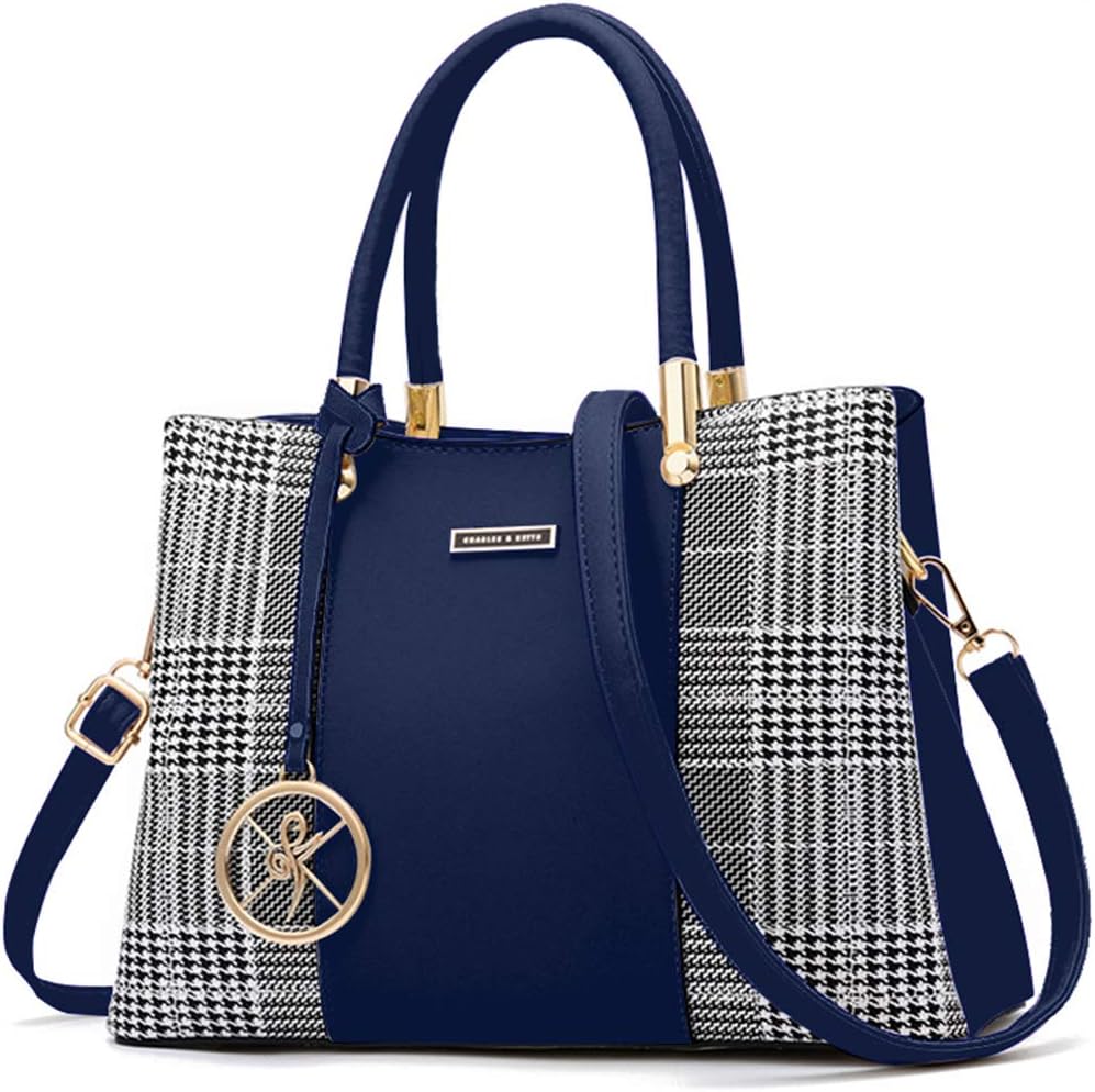 KURGOOL Bolsos y bolsos de mano para mujer, bolso de hombro con asa...