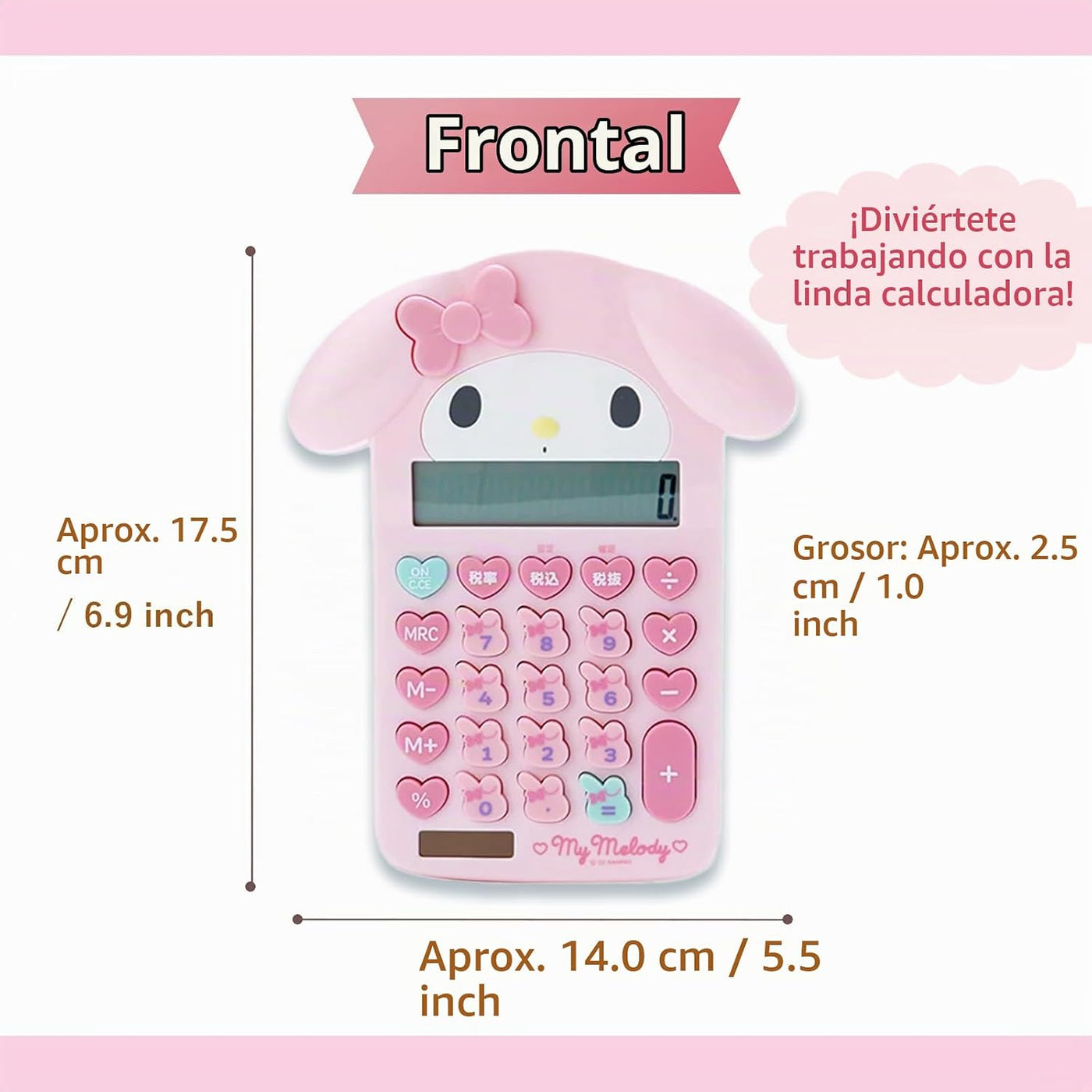 SanrioOriginal Calculadora con Forma de Cara (Importación de Japón)...