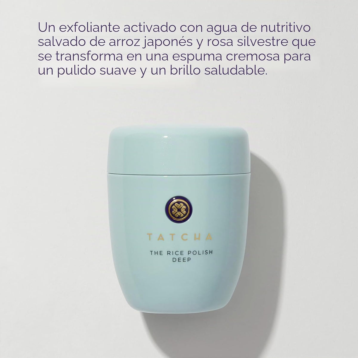 Tatcha: El esmalte de arroz. Exfoliante diario no abrasivo