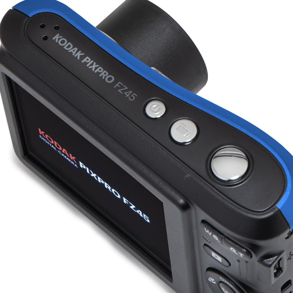 KODAK PIXPRO FZ45 - Cámara digital compacta de 16 MP, zoom óptico 4...