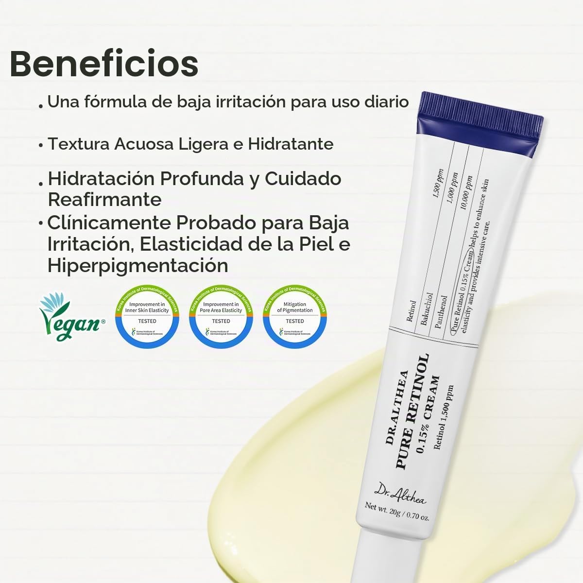 Dr.Althea Gentle Retinol Trio | Cuidado antienvejecimiento y mancha...