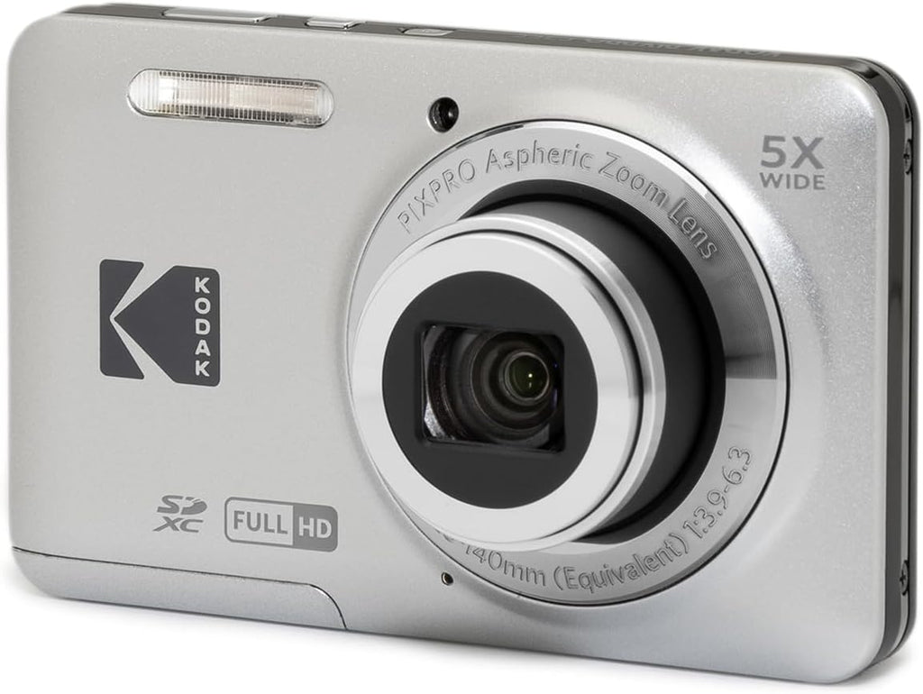 KODAK PIXPRO FZ55-GRY - Cámara digital de sensor CMOS de 16MP con z...